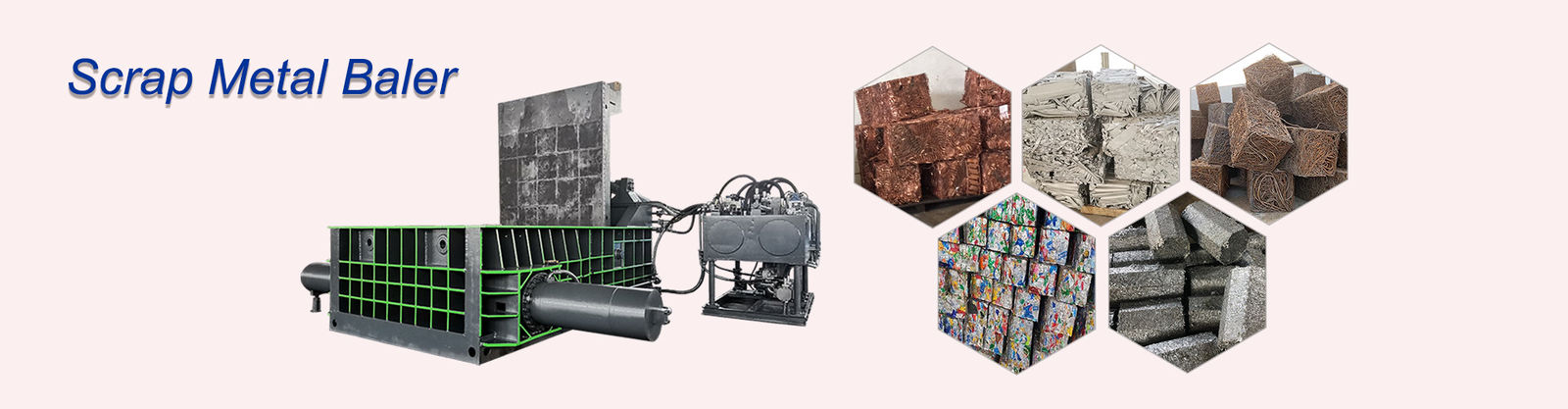 Máquina da prensa de sucata