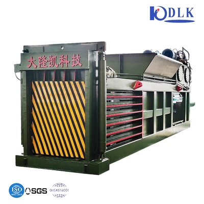 20kW Motor Horizontal Waste Baler 50 Tons Compression Force For And Durable Waste Processing