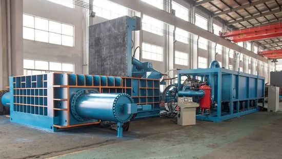 Y81K-315 Hydraulic Scrap Press Machine with 3000*2500*1200mm Press Box and 600*600mm Bale Size