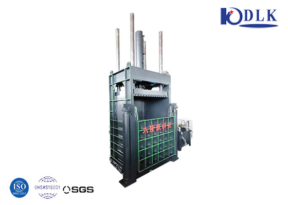 Safety Interlock Vertical Baler Machine 380V/3P For Material Processing