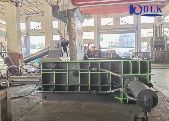 Scrap Metal Compacting Machine For Scrap Aluminum Recycling With Hydraulic System Pressure≤26MPa