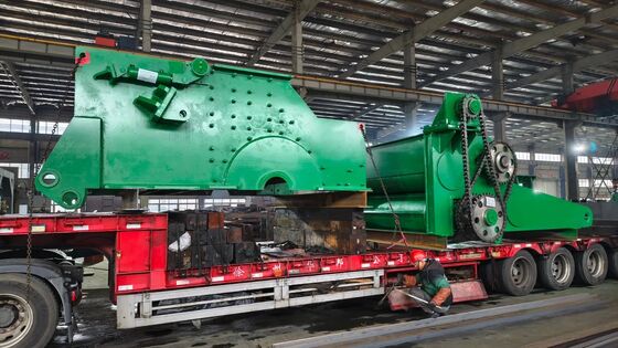 2000HP PSX série Hammer Mill Shredder com 1500KW de potência e acionamento hidráulico para 30-40 toneladas por hora de reciclagem de sucata de metal