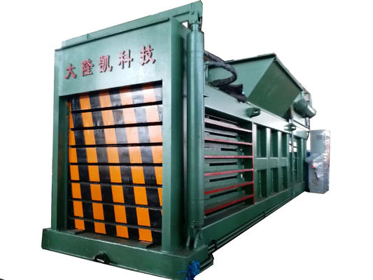 Máquina enfardadeira vertical com força de 250 toneladas com caixa de prensa de 1500*1000*1600mm e acionamento de pressão hidráulica para enfardamento de resíduos de papel