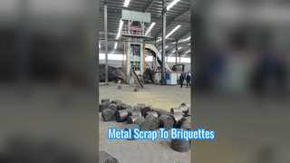 Máquina de briquetagem de sucata de metal para venda