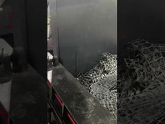 Redução de resíduos para serviço pesado da trituradora de eixo duplo DS